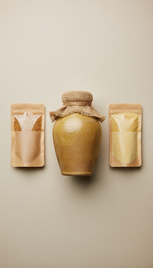 Cold-Pressed Mustard Oil Jar