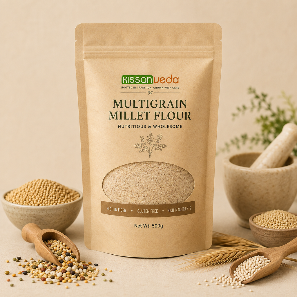 KissanVeda Multigrain Flour