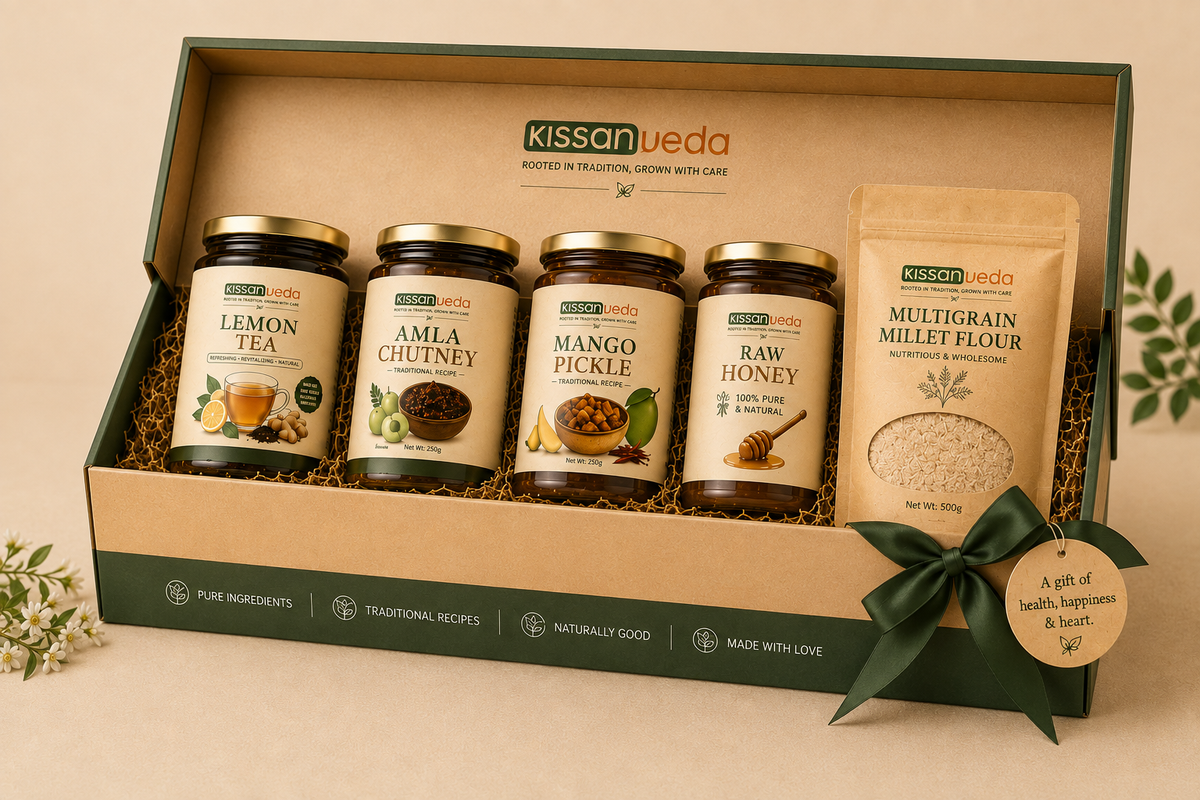 KissanVeda Traditional Goodness Gift Box