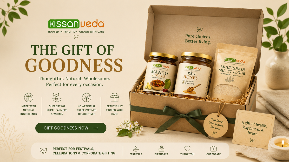 KissanVeda Traditional Goodness Gift Box