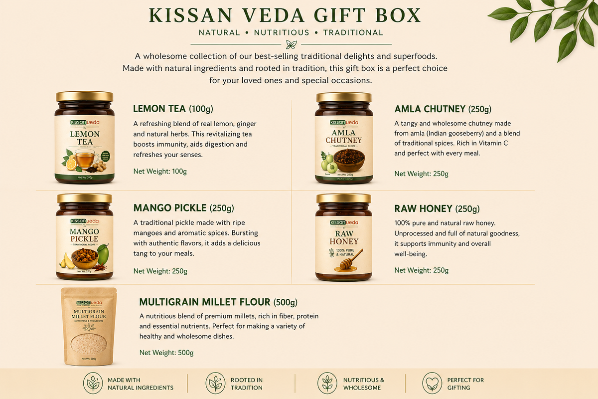 KissanVeda Traditional Goodness Gift Box