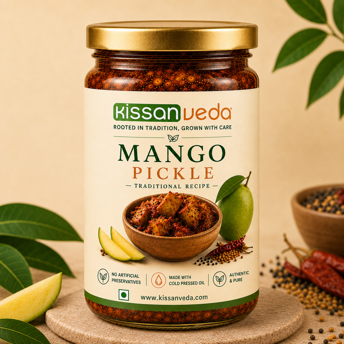 KissanVeda Mango Pickle