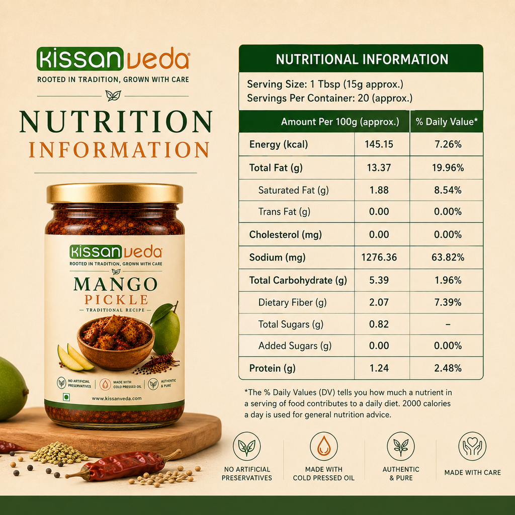 KissanVeda Mango Pickle