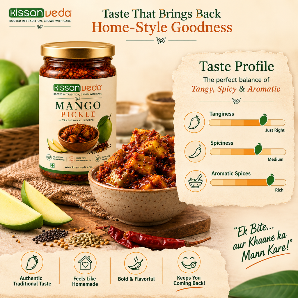 KissanVeda Mango Pickle