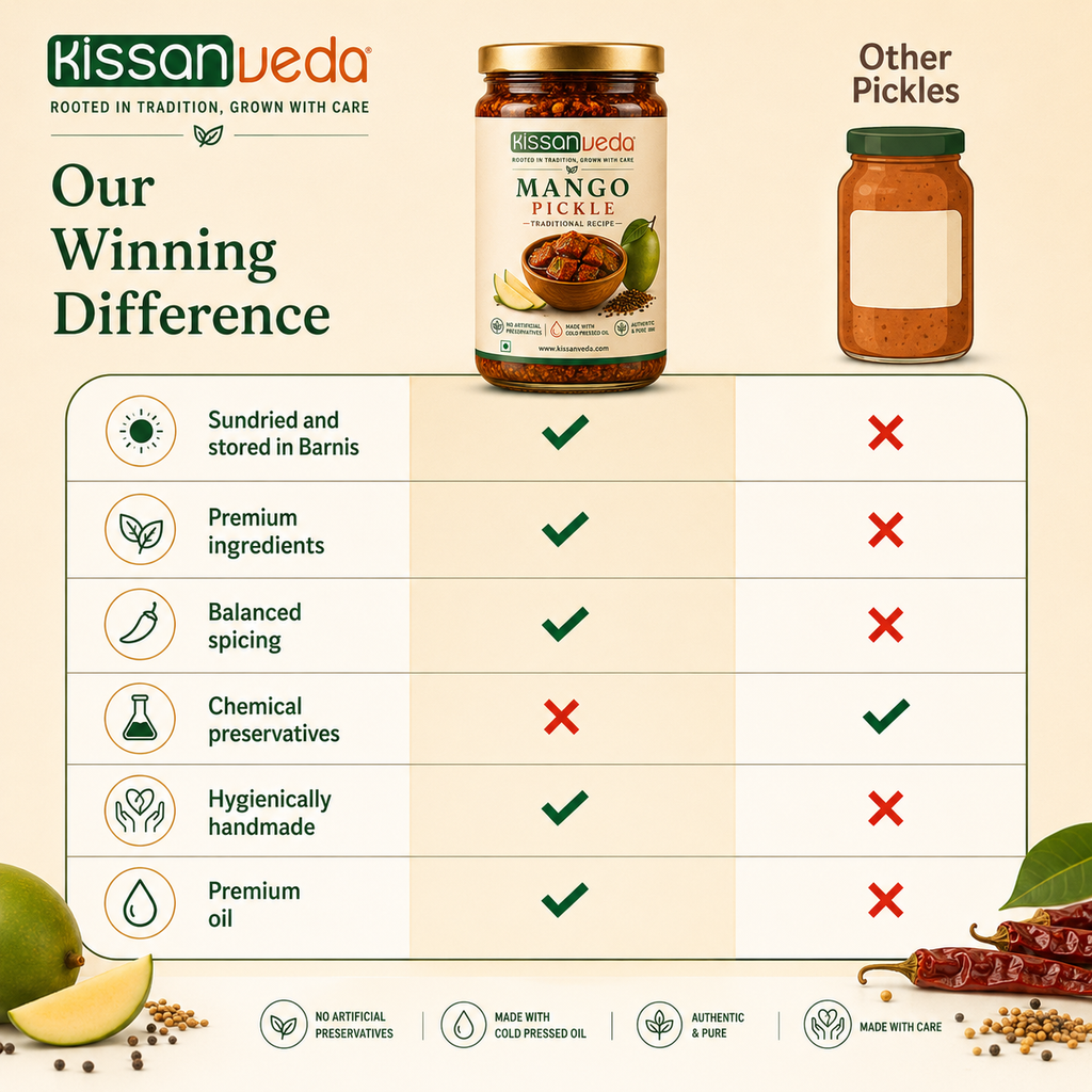 KissanVeda Mango Pickle